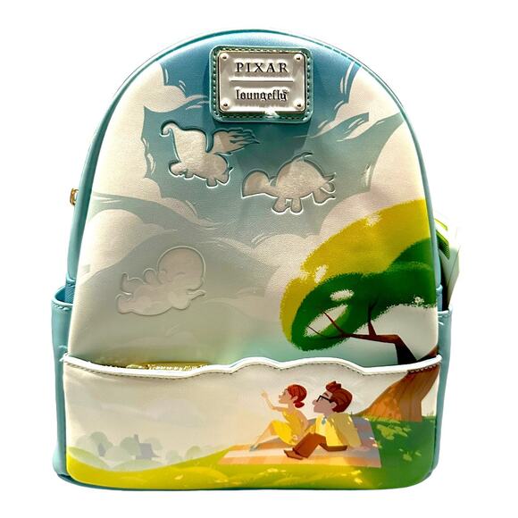 Loungefly Pixar Disney Up Ellie & Carl Cloud Dream Backup 0